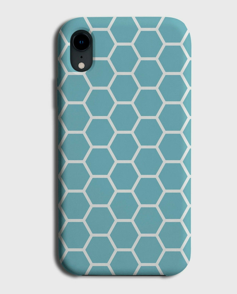 Dark Green Beehive Honeycomb Pattern Phone Case Cover Design Shapes G465