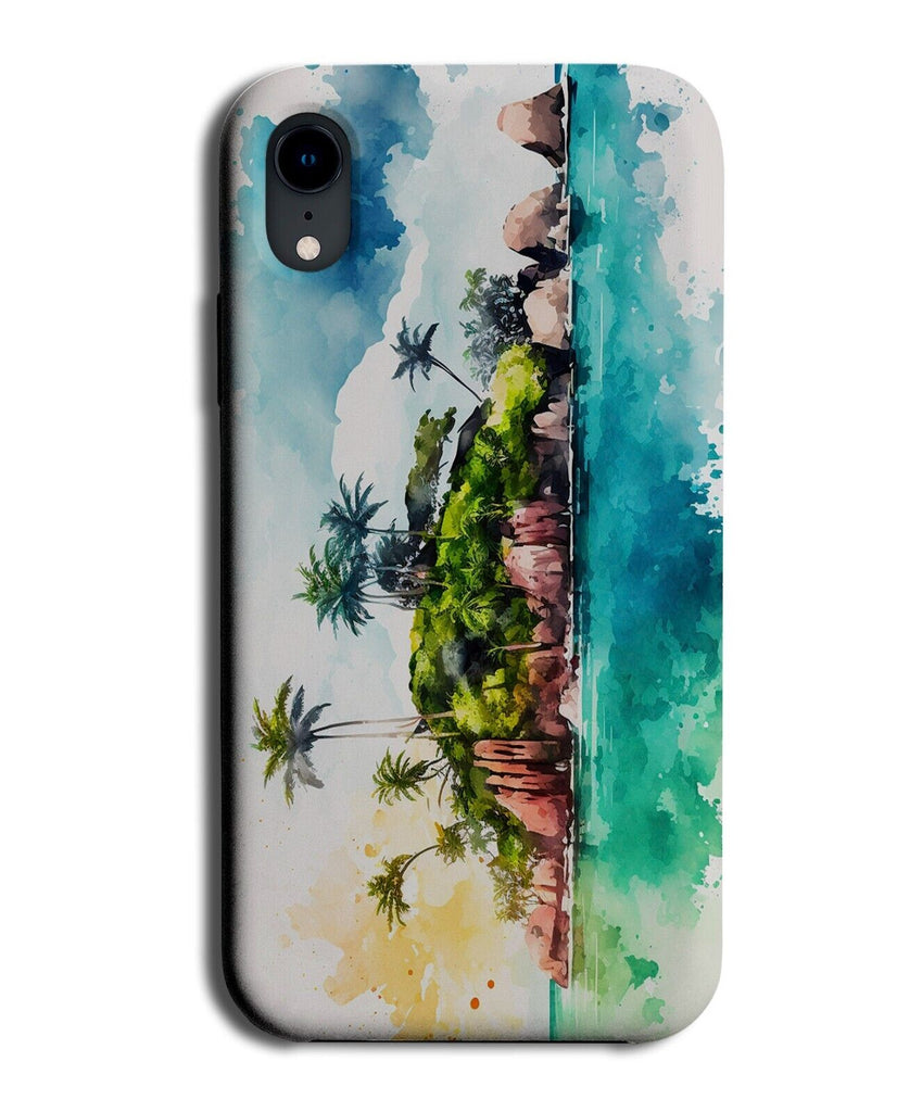 Tropical Island Phone Case Cover Coast Beach Paradise Islands Sandy Sea P254D