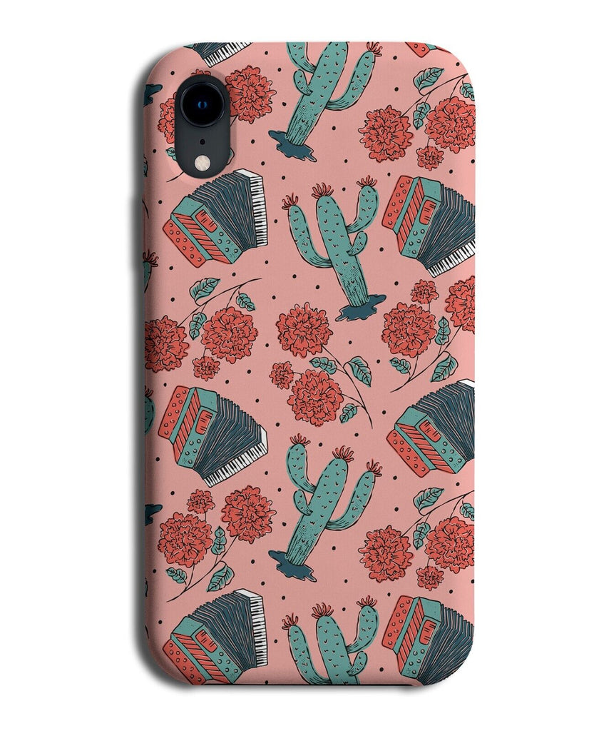 Day Of the Dead Pattern Phone Case Cover Cactus Floral Mexican Mexico Roses P043