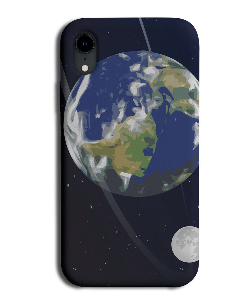 Artistic Earth Painting Picture Design From Space Phone Case Cover Planet K099