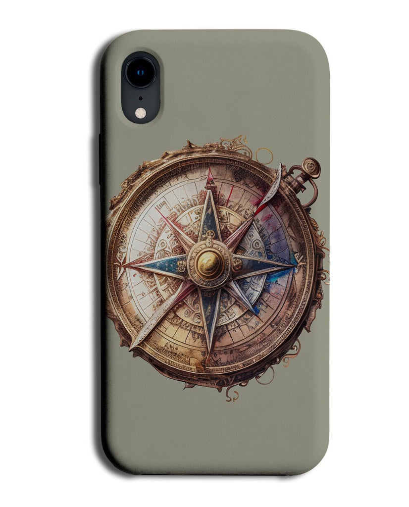 Pirates Classic Nautical Compass Phone Case Cover Pirate Compas Steam Punk DG70