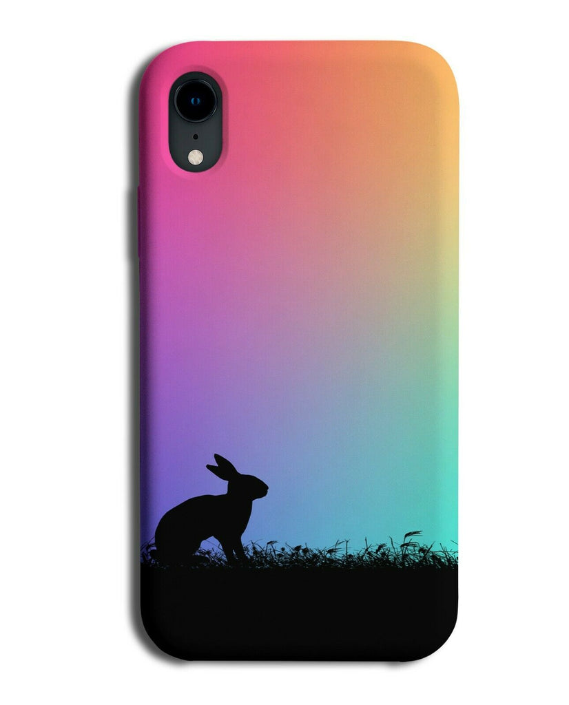 Rabbit Phone Case Cover Rabbits Bunny Bunnies Multicolour Multicoloured I067