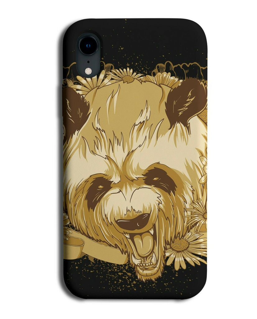 Vintage Coloured Panda Bear Phone Case Cover Giant Bears Chinese Animal E527