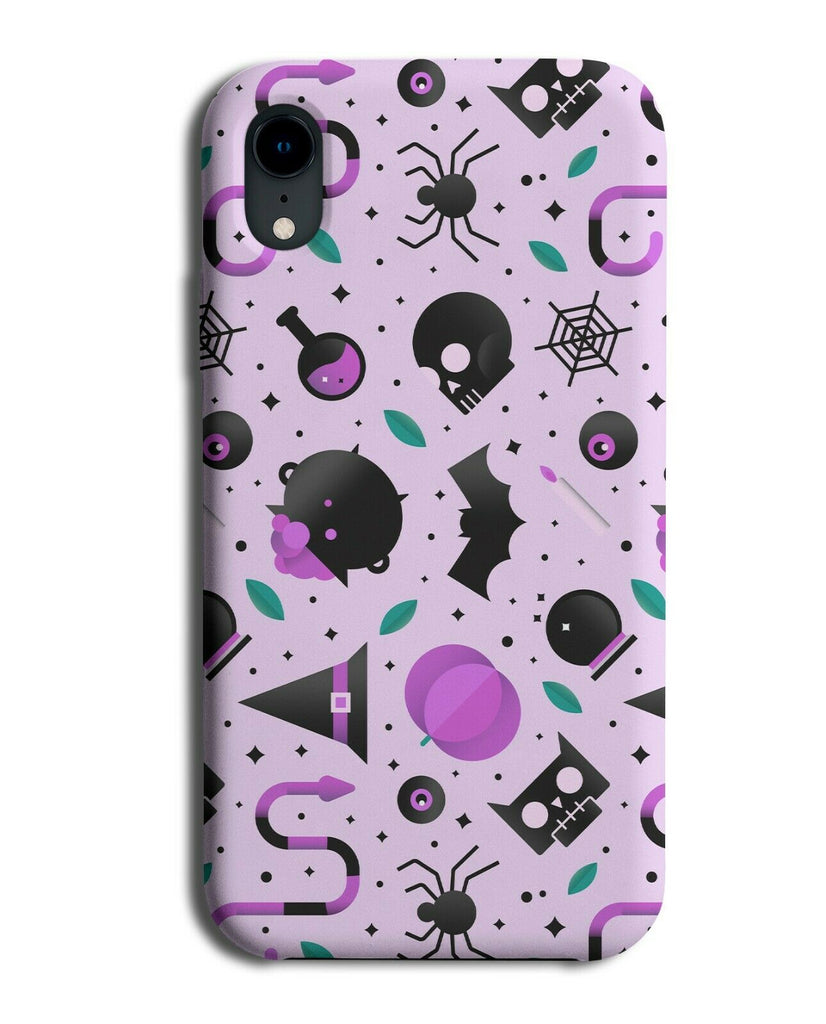 Halloween Phone Case Cover | Bats Witch Witches Pumpkin Black And White E599