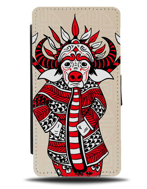 Traditional Cow Eskimo Suit Phone Cover Case Design Cows Icelandic Tribal J139