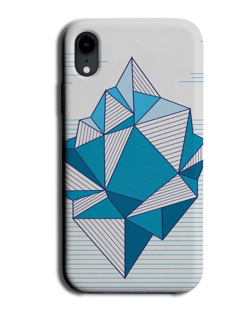 Iceberg Geometric Drawing Phone Case Cover Icebergs Ice Berg Bergs Icy P895