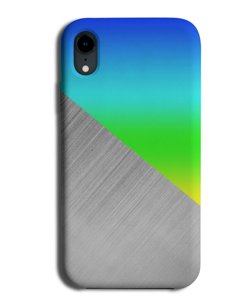 Multicoloured And Silver Phone Case Cover Multicolour Colours Grey Design i404