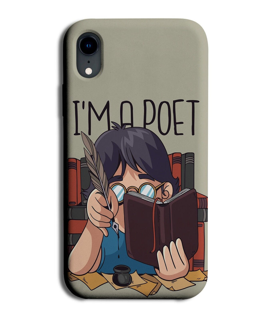 Poet Phone Case Cover Quote Quotes Writer Poetry Book Lover Gift Present P141