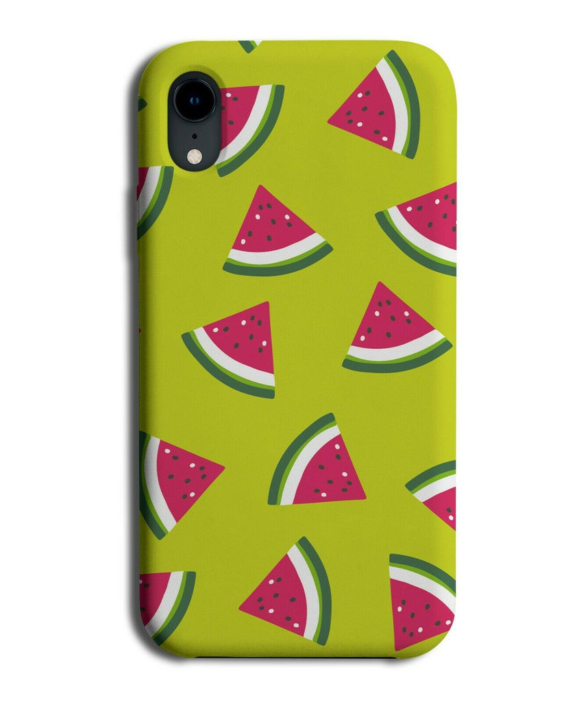 Watermelon Chunks Phone Case Cover Slices Slice Watermelons Retro Print F063