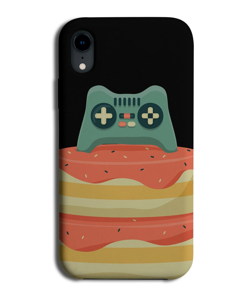 Video Gamer Birthday Cake Phone Case Cover Gaming Controller Retro Vintage J415