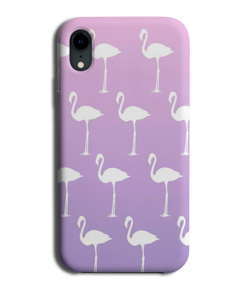 Flamingo Purple Shade Phone Case Cover Colour Coloured Flamingos B782