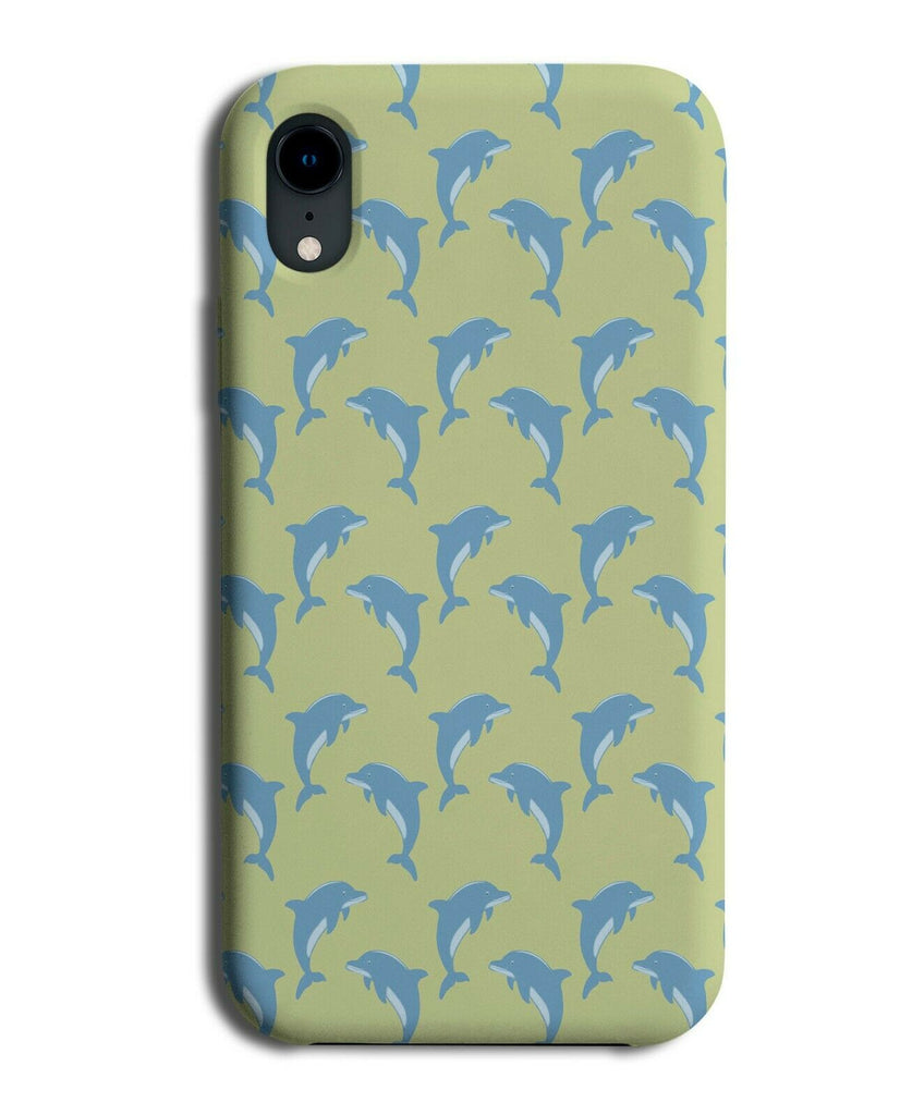 Lots Of Dolphins Phone Case Cover Dolphin Shapes Fish Ocean Marine Life F218