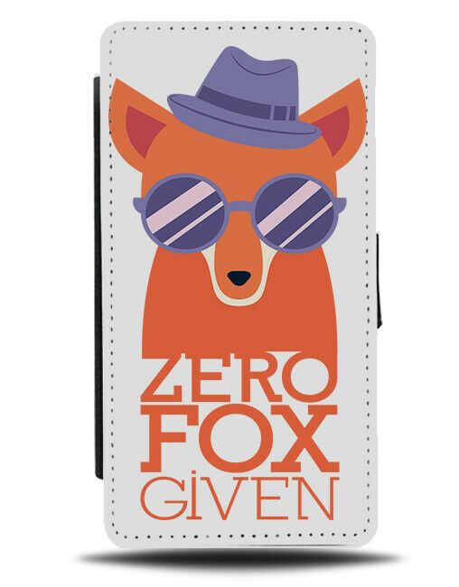 The Fox Detective Flip Wallet Phone Case Zero Fox Given Funny Orange Ginger E284