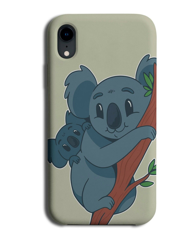 Mummy and Baby Koala Phone Case Cover Mommy Mom Mum Child Children J679
