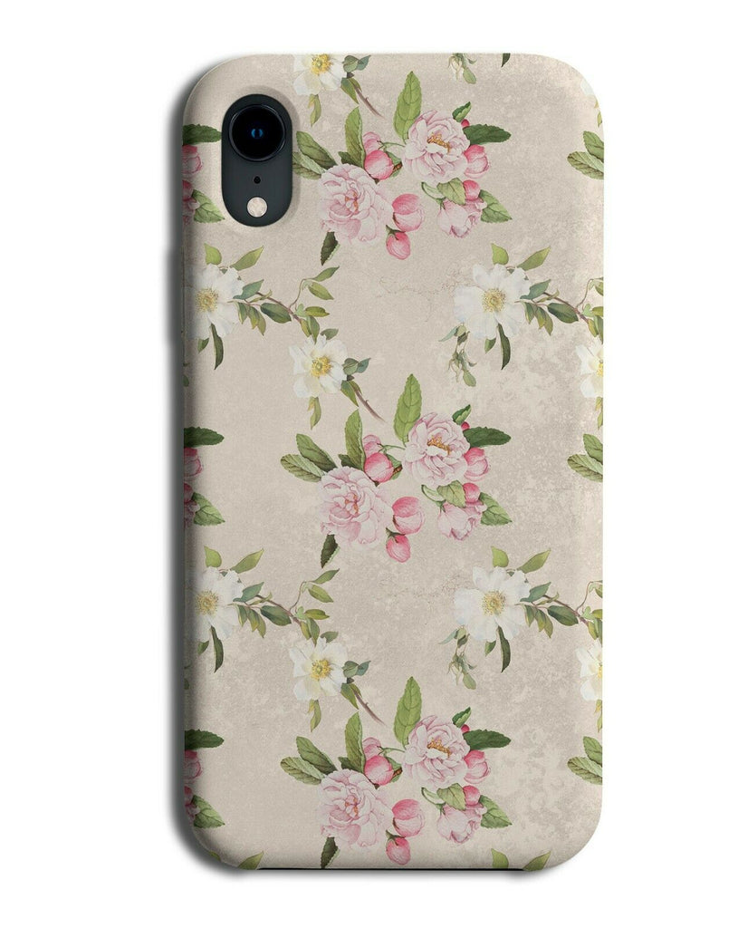 Vintage Flowery Wallpaper Print Phone Case Cover Floral Flowers Lily Lilies F033