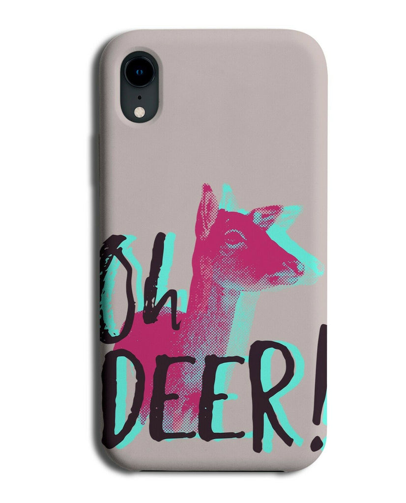 Pink and Neon Green Deer! Phone Case Cover Deers Party Hypnotic Psychedelic E450