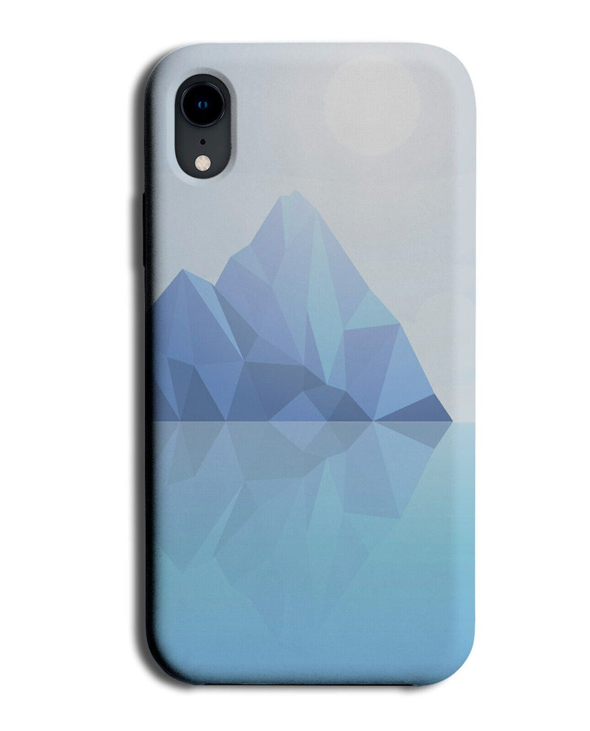 Geometric Iceberg In The Ocean Phone Case Cover Icebergs Ice Berg Sea Large Q773