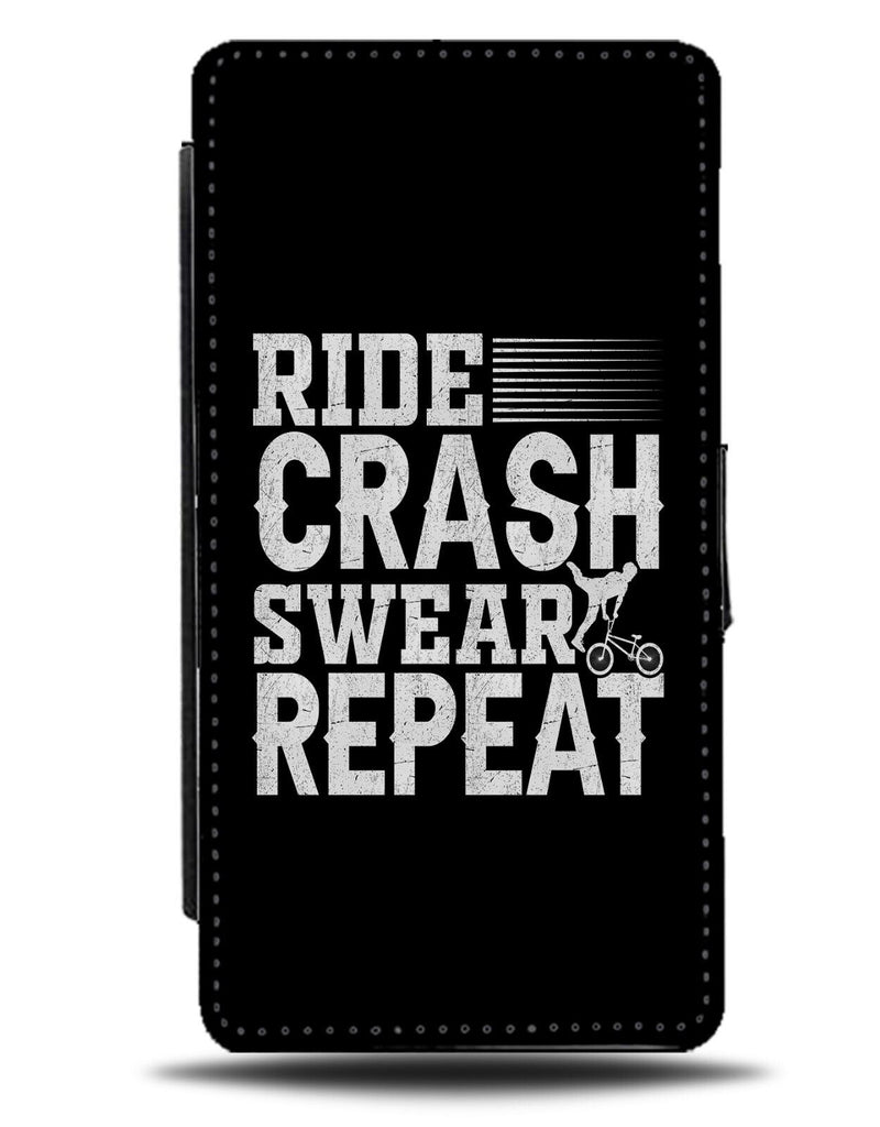 Funny BMX Quote Flip Wallet Case Show Rider Trick Novelty Phrase Quote Boys DB63