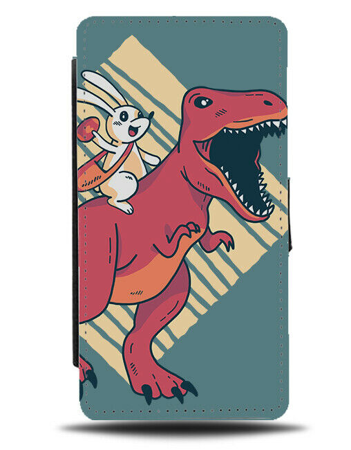 Rabbit Explorer Phone Cover Case Dinosaur Riding Horseback Funny Picture J215