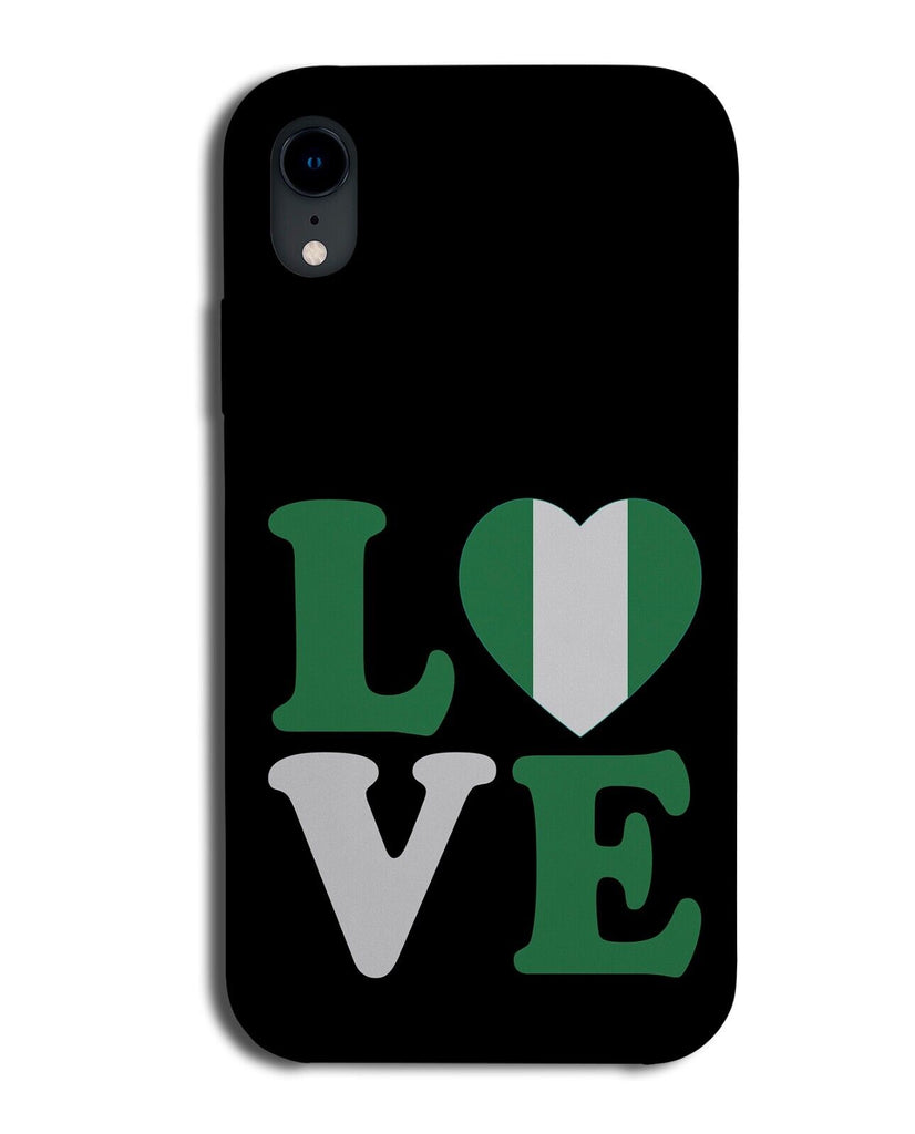 Love Nigeria Phone Case Cover Nigerian Flag Colours African Africa Green DE88