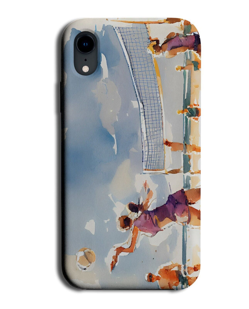 Abstract Watercolor Beach Volleyball Phone Case Cover Volley Ball Women's Q789A