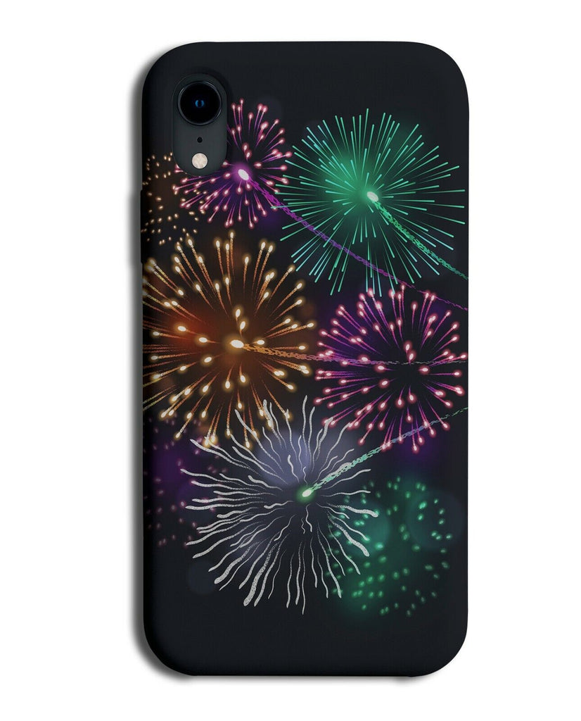 Fireworks Display Phone Case Cover Firework Colourful Picture Photo Image K902