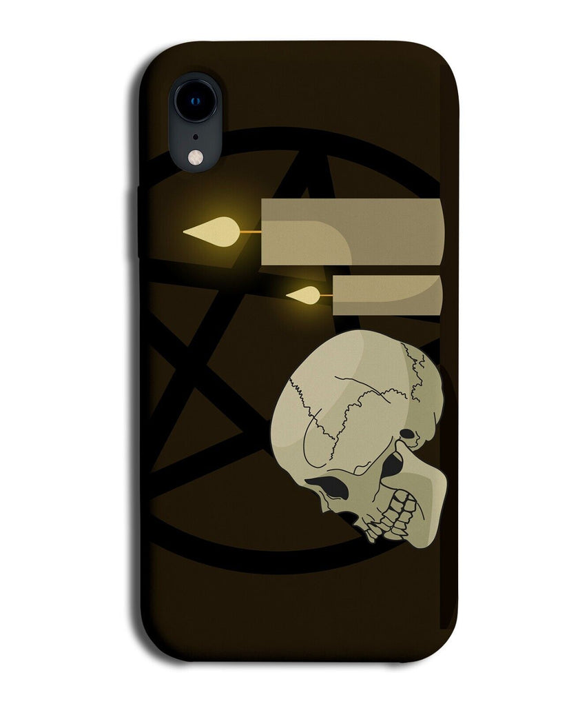 Funny Horror Skull Scene Phone Case Cover Halloween Candles Skulls Symbol P195