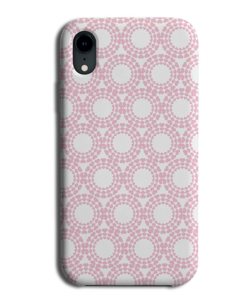 Girly Princess Pink Geometric Shaped Phone Case Cover Shapes Colour E831