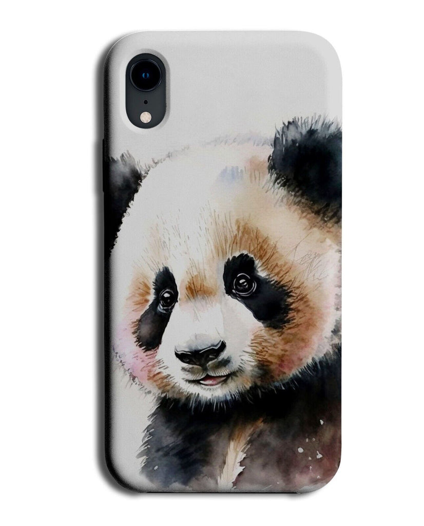 Stylish Panda Bear Painting Artwork Phone Case Cover Paint Art Pandas Face BF73