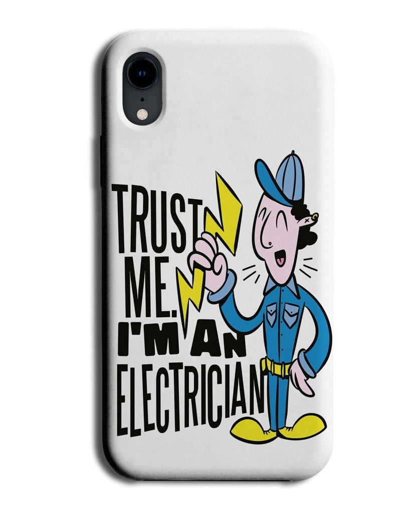 Funny Electrician Phone Case Cover Electrics Worker Workman Gift Sparky P068