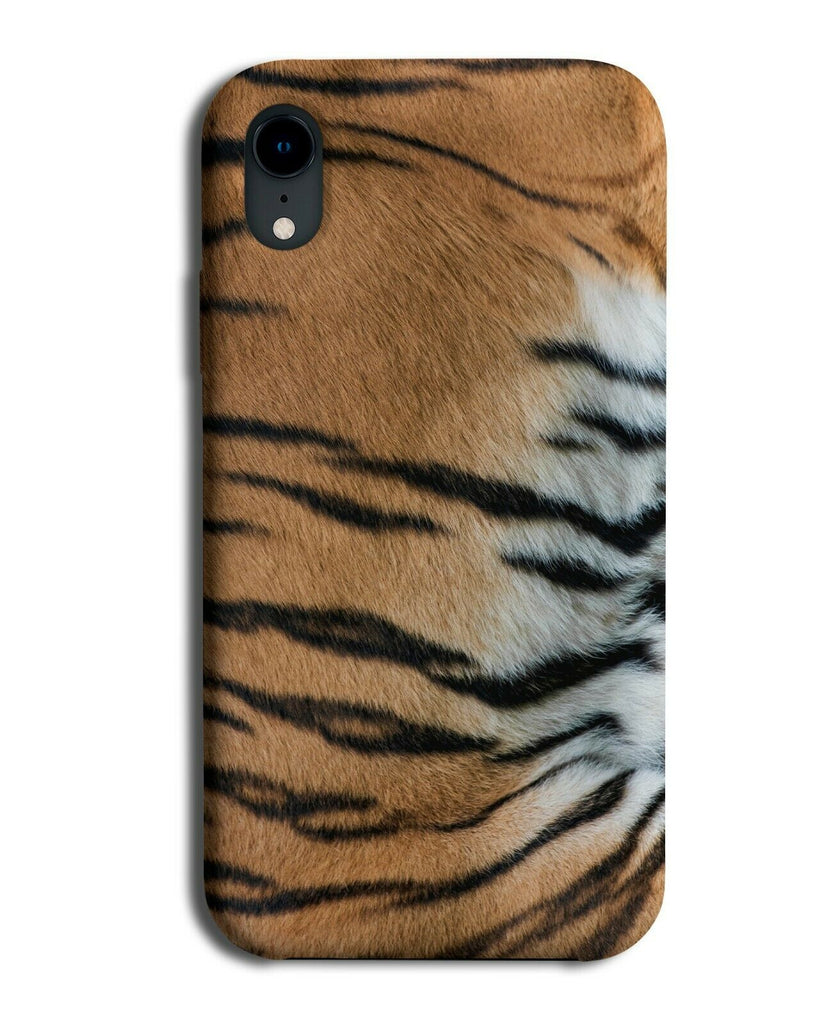 Tiger Skin Print Phone Case Cover Tigers Markings Stripes Orange and Black H210