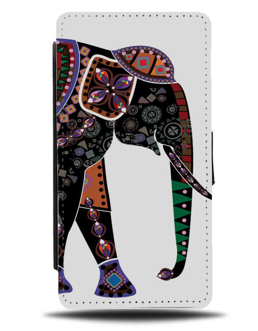 Elephant With Tribal Indian Pattern Phone Cover Case Shape India Design J302