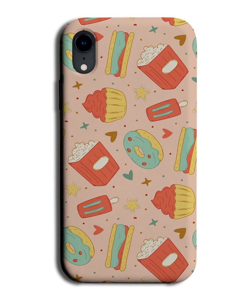 Sweets and Food Phone Case Cover Foods Snacking Snack Snacks Girls Fatty Q148