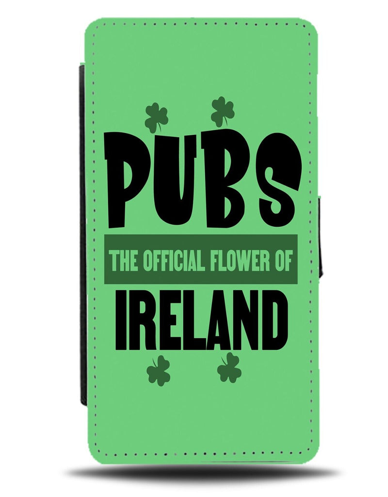 Funny Irish Pub Drinking Quote Flip Wallet Case Phrase Ireland Drunk Beer DB47