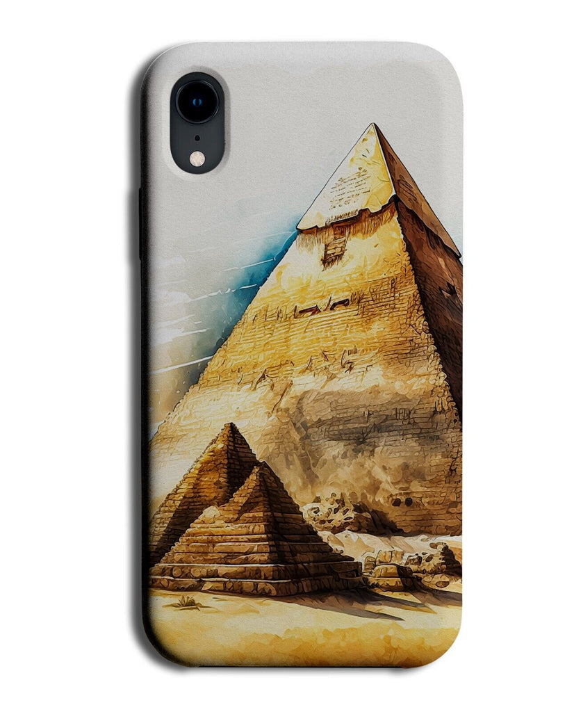 Pyramids Of Giza Phone Case Cover Gisa Egypt Painting Egyptian Pyramid P386D