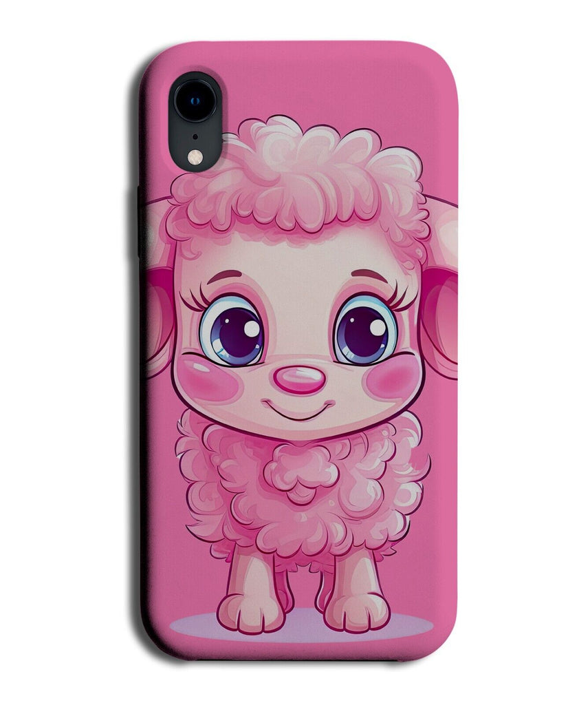 Pink Sheep Phone Case Cover Lamb Girls Girly Cute Lambs Animal Cartoon Farm CB40