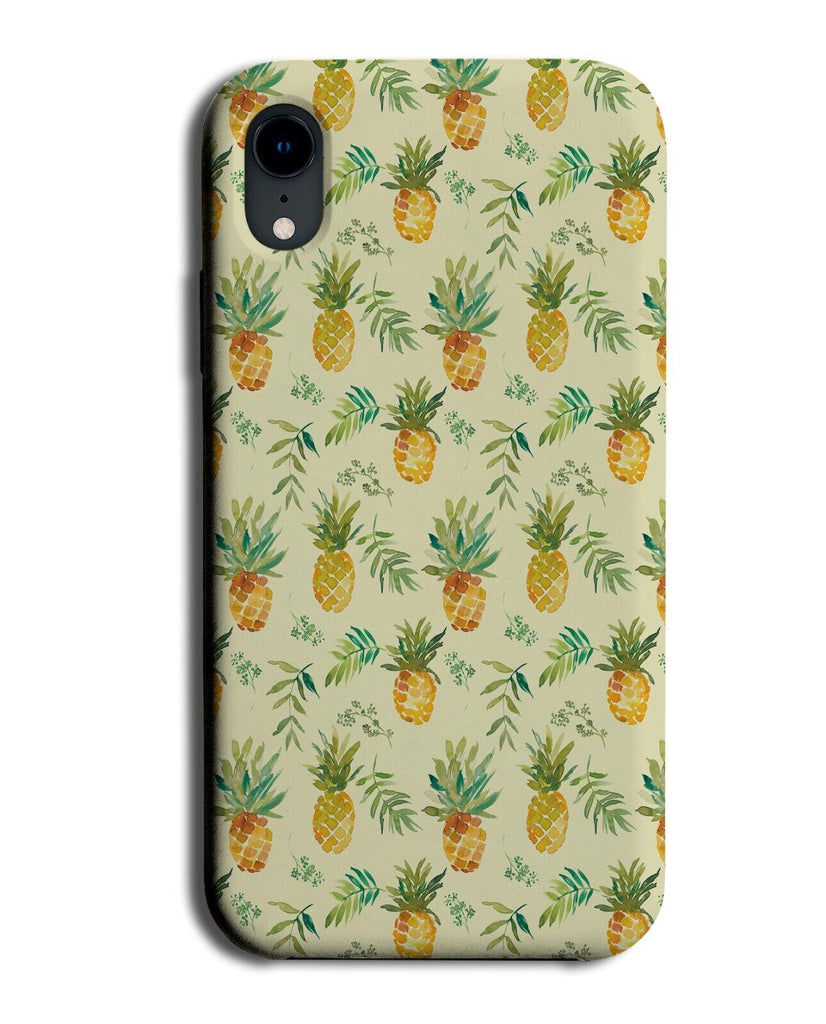 Vintage Pineapples Design Phone Case Cover Pineapple Vintaged Fruit Fruits CI35