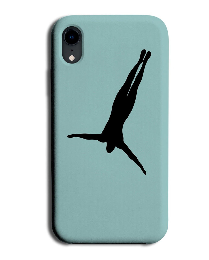 Male High Dive Phone Case Cover Diver Diving Dives Mens Boy Boys Swimming DA74