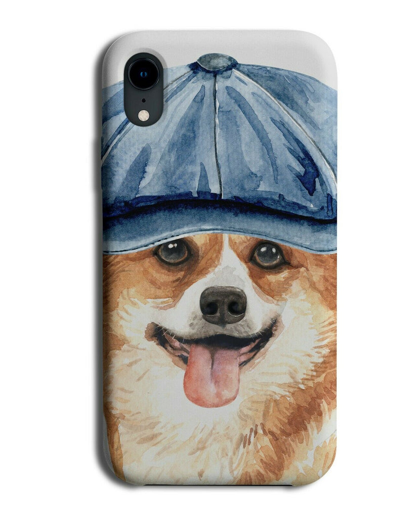 Corgi Phone Case Cover Dog Dogs Cockney Hat Funny Flat Cap Corgis K521