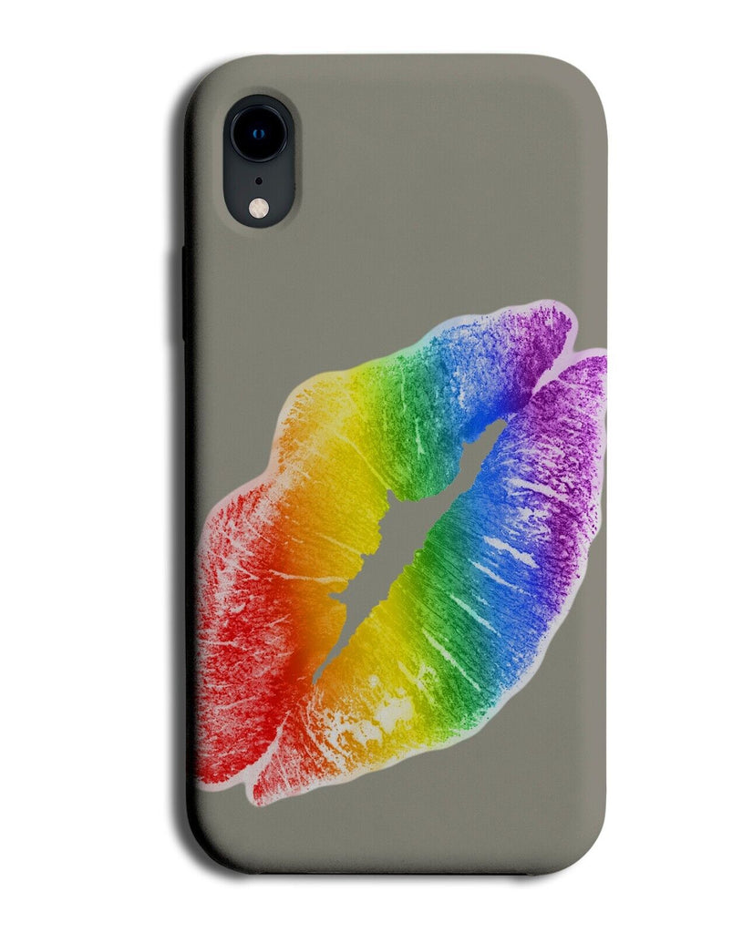 Pride Lipstick Kiss Mark Phone Case Cover Kisses Marks Lip Lips Stain Shape AW26