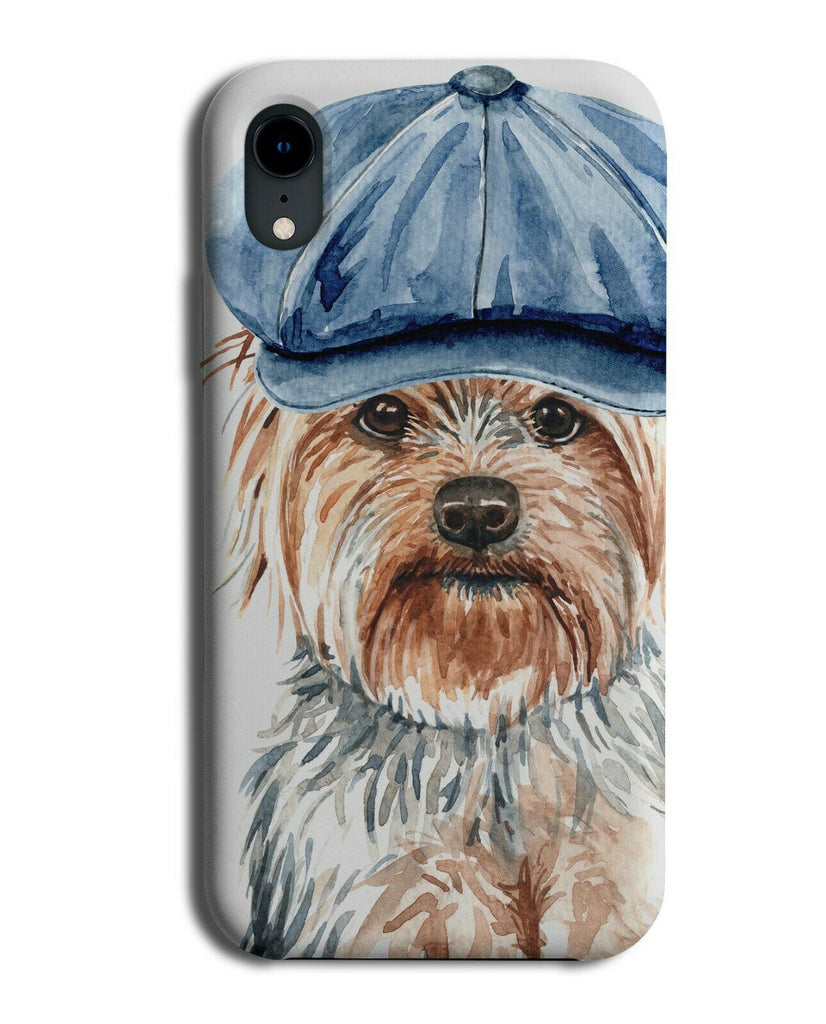 Yorkshire Terrier Phone Case Cover Dog Cockney Hat Funny Flat Cap K659