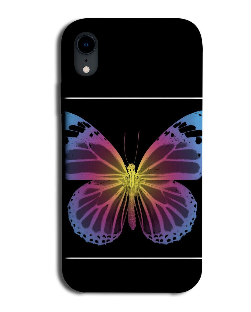 Rainbow Butterfly Phone Case Cover Multicoloured Multicolor Wings Fun Girly P078