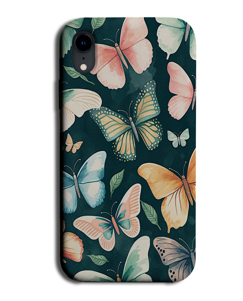 Dark Butterflies Picture Phone Case Cover Design Butterfly Gothic Grunge BD26