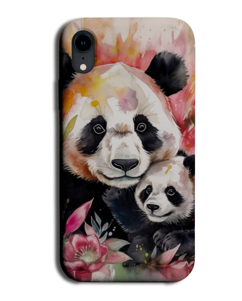 Momma Panda Bear Phone Case Cover Pandas Mummy Mom Mum Daddy Dadda Dad BE34