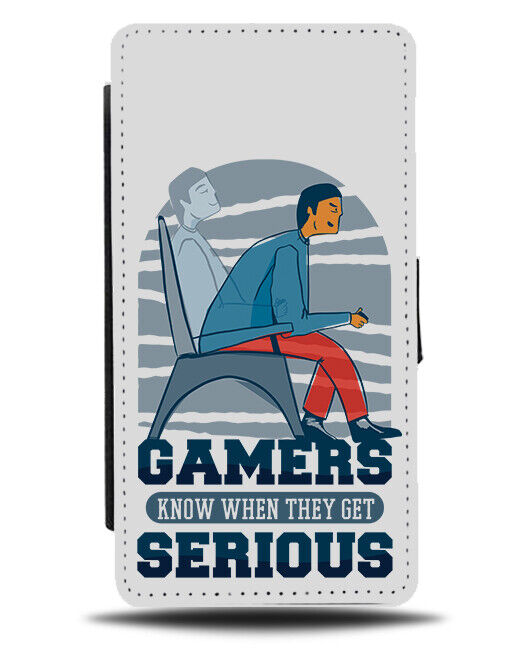 Funny Gaming Quote Flip Wallet Case Slogan Quotes Gamer Video Games J445