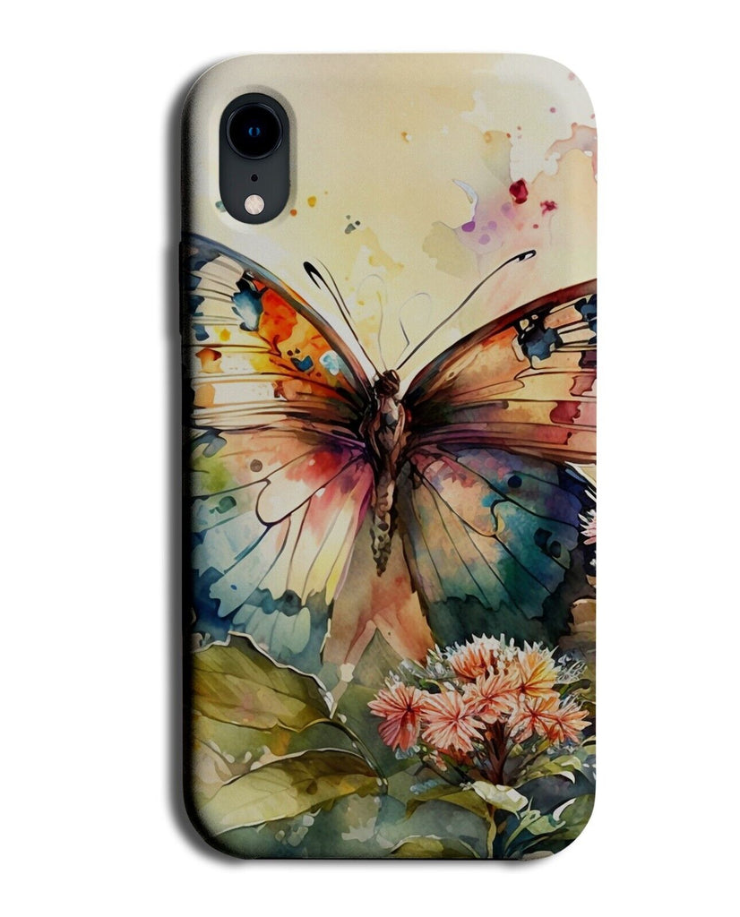 Watercolor Butterfly Phone Case Cover Butterflies Floral Flowers Vintage BC73