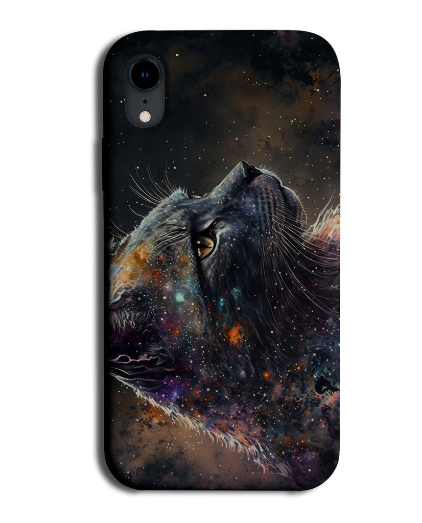 Starry Sky Cats Phone Case Cover Cat Stars Night Sky Black Night Time Kiten AL73
