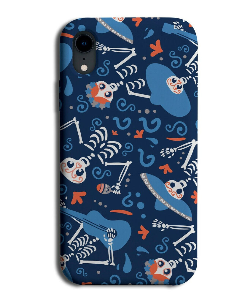 Day Of The Dead Mexican Skeleton Pattern Phone Case Cover Skeletons Sugar K776