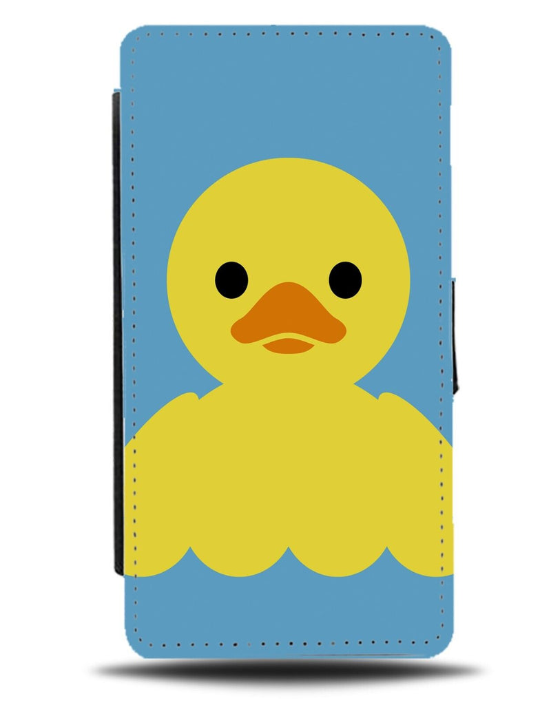Swimming Rubber Duck Cartoon Flip Wallet Case Ducks Yellow Bathtime Bath CM76