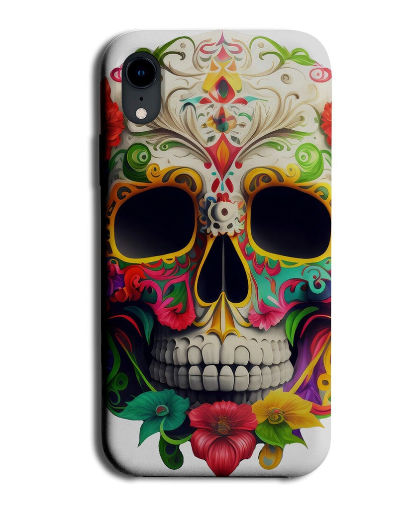Muilcoloured Vibrant South American Sugar Skull Phone Case Cover America AG31